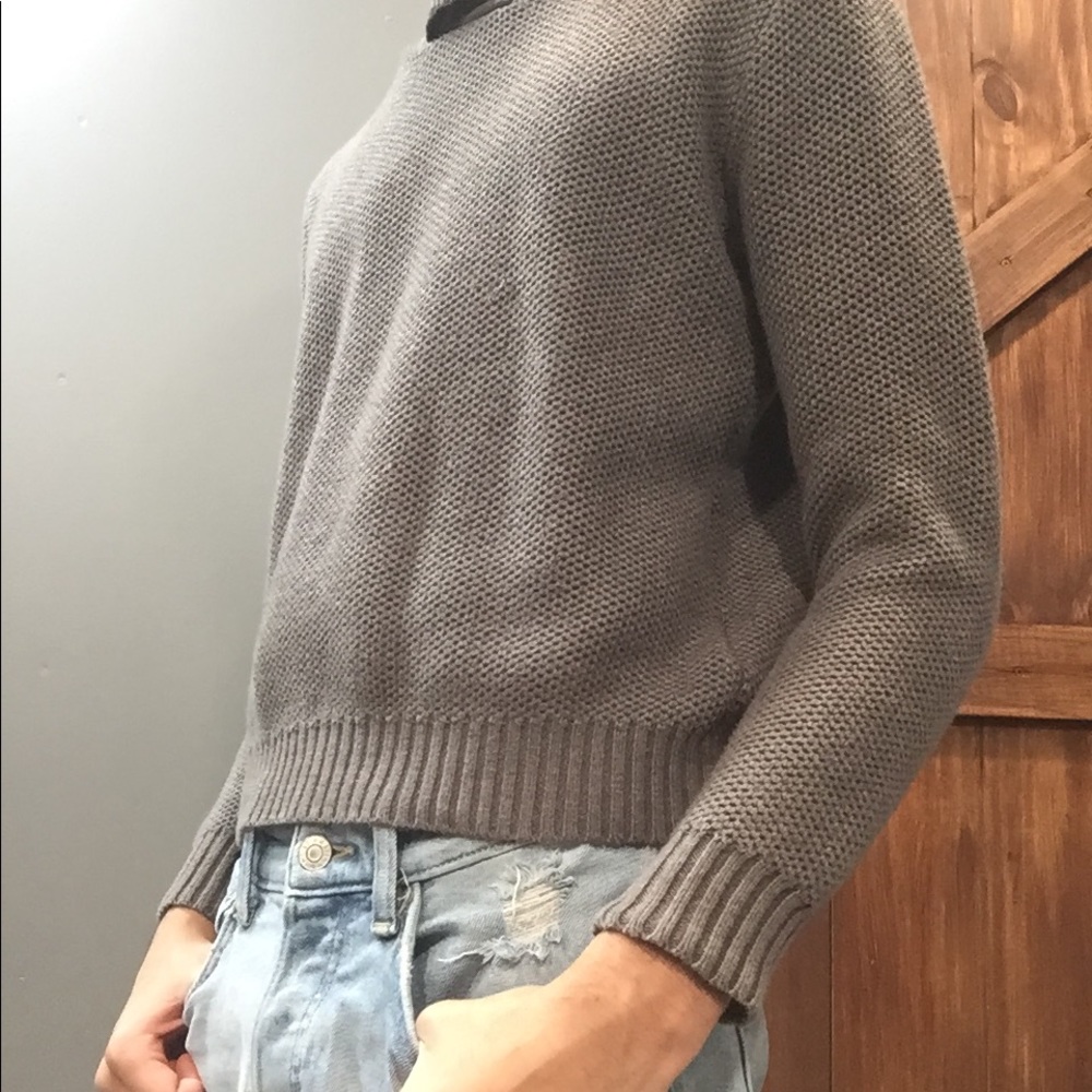 Grey Long Sleeve Sweater